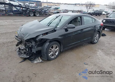 2017 Hyundai Elantra Se z USA, uszkodzony, nr VIN 5NPD84LF8HH188332